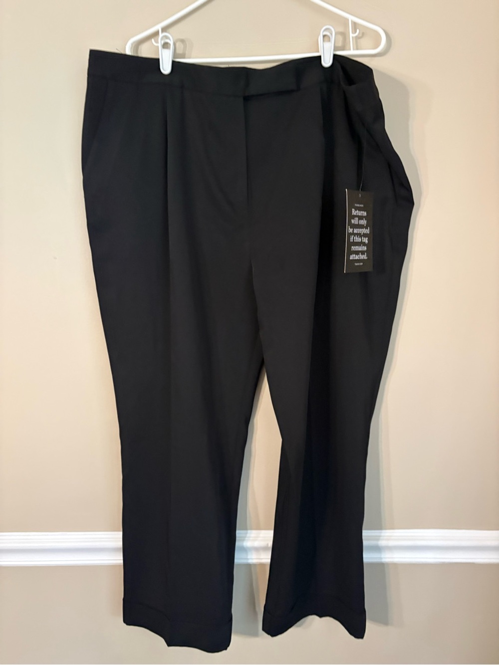 TUCKERNUCK  NWT. WOMEN’S black dress pants size XXXL  (42x 27”) - Picture 4 of 4